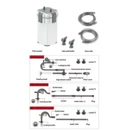 Pompe filtre externe aquarium 300L tout équipé pas cher