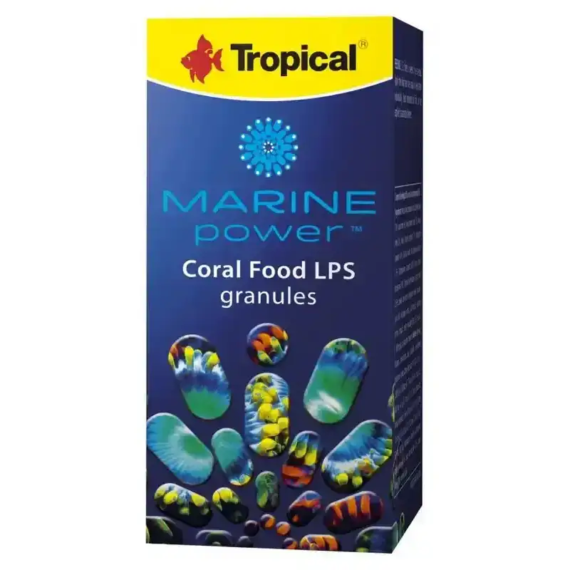 Granulés coraux LPS et poissons marins